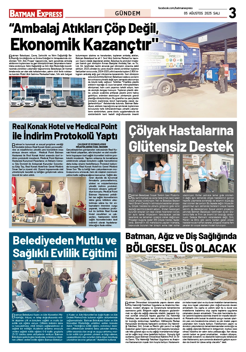 05 AĞUSTOS 2025 SALI