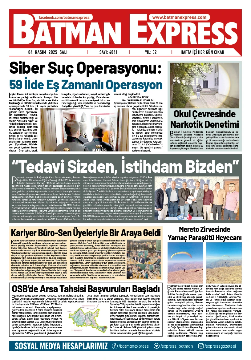 04 KASIM 2025 ÇARŞAMBA