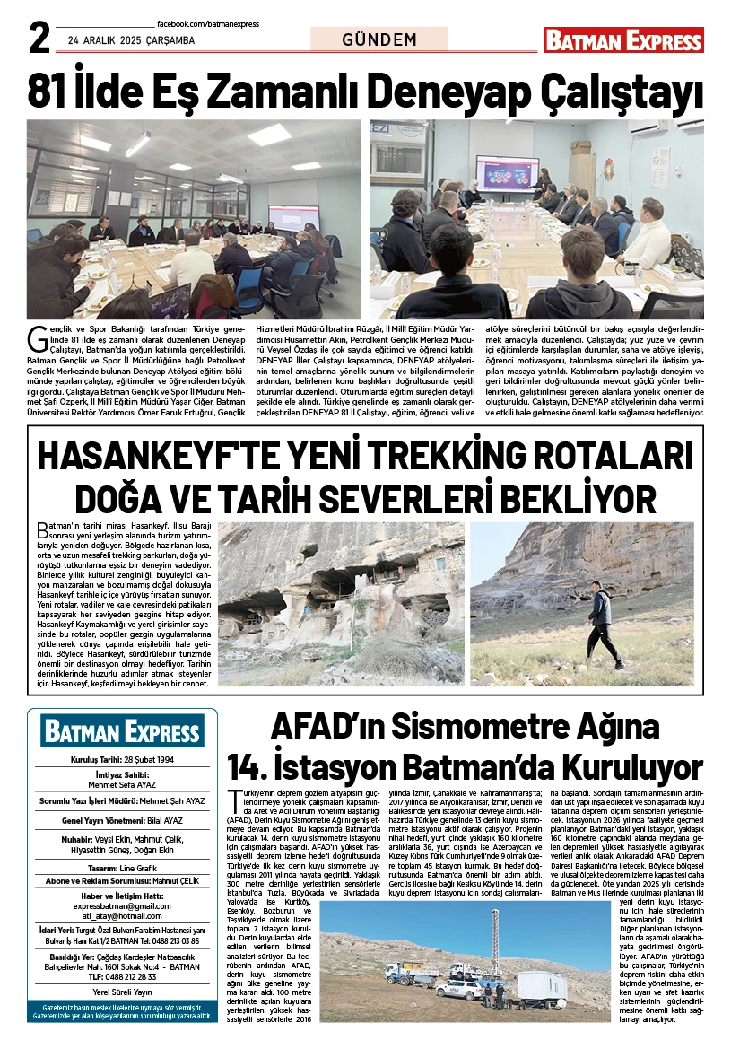 24 ARALIK 2025 ÇARŞAMBA