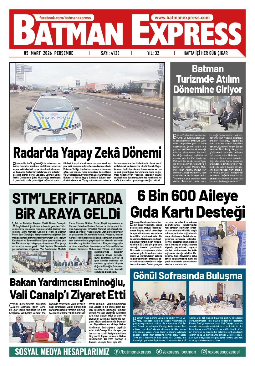 05 MART 2026 PERŞEMBE