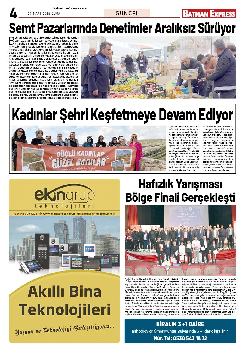 30 MART 2026 PAZARTESİ