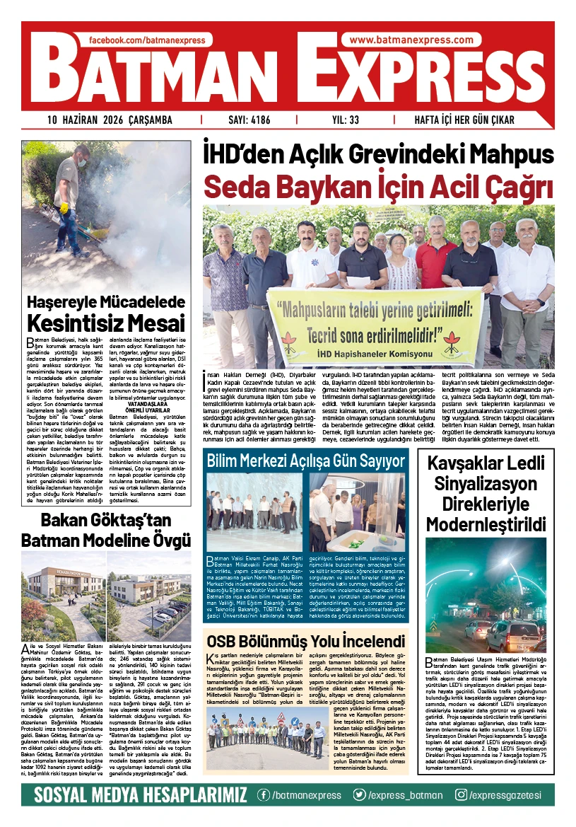 10 HAZİRAN 2026 ÇARŞAMBA
