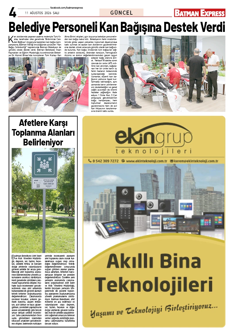 11 AĞUSTOS 2026 SALI