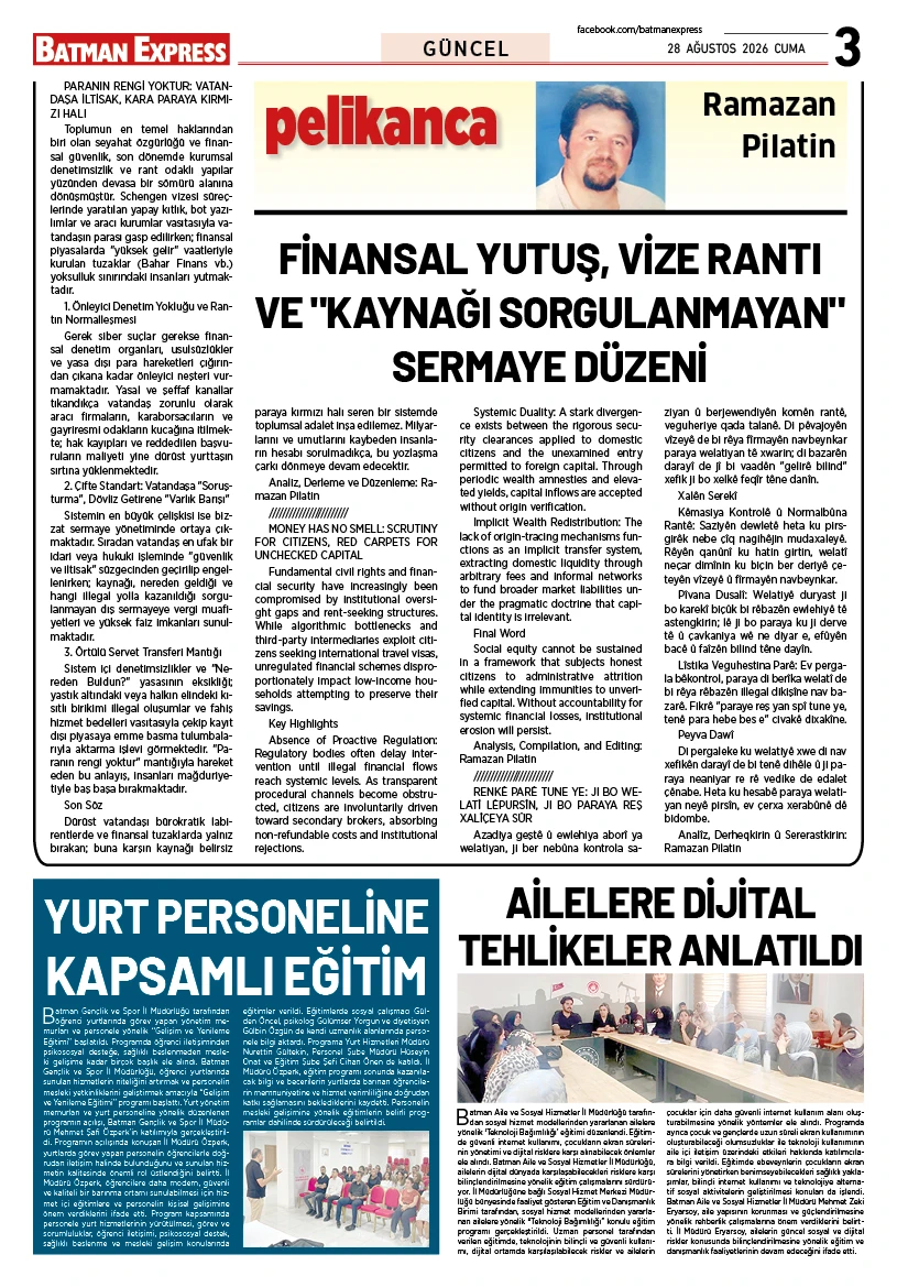 28 AĞUSTOS 2026 CUMA