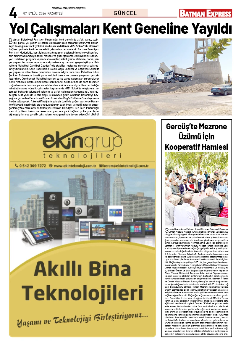 07 EYLÜL 2026 PAZARTESİ