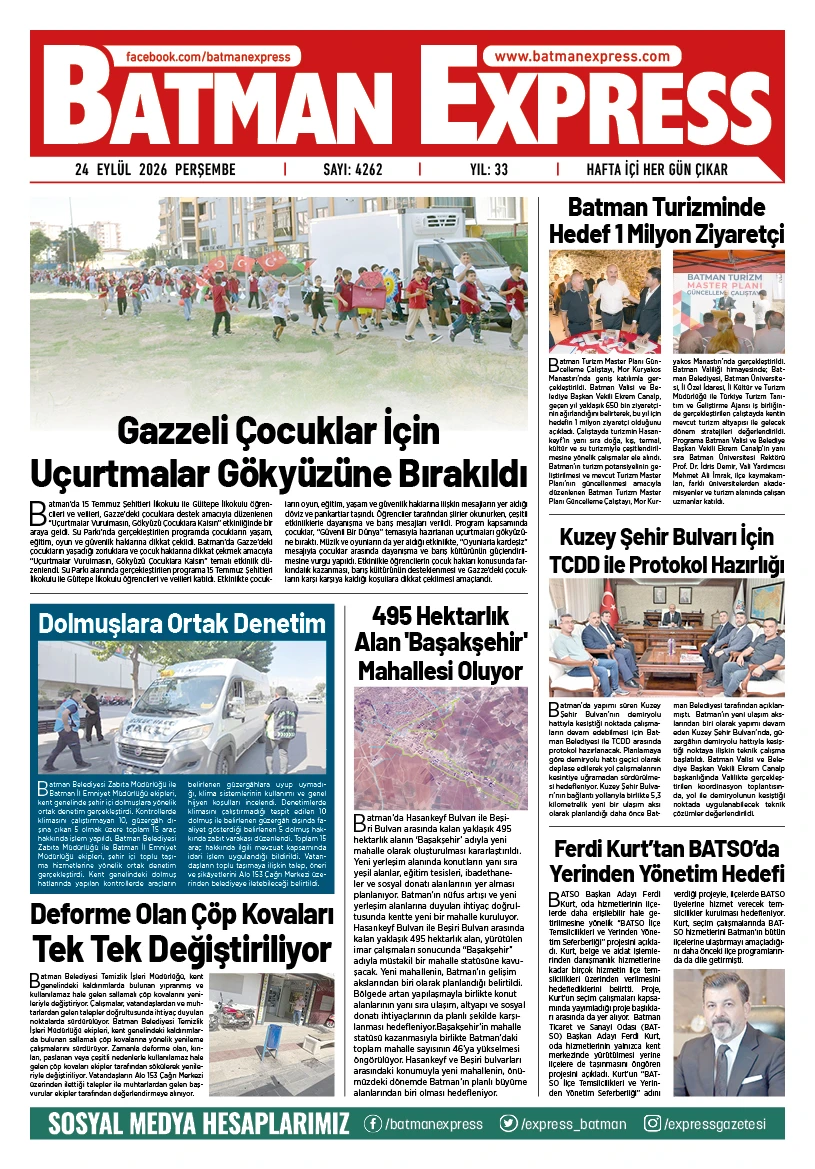 24 EYLÜL 2026 PERŞEMBE