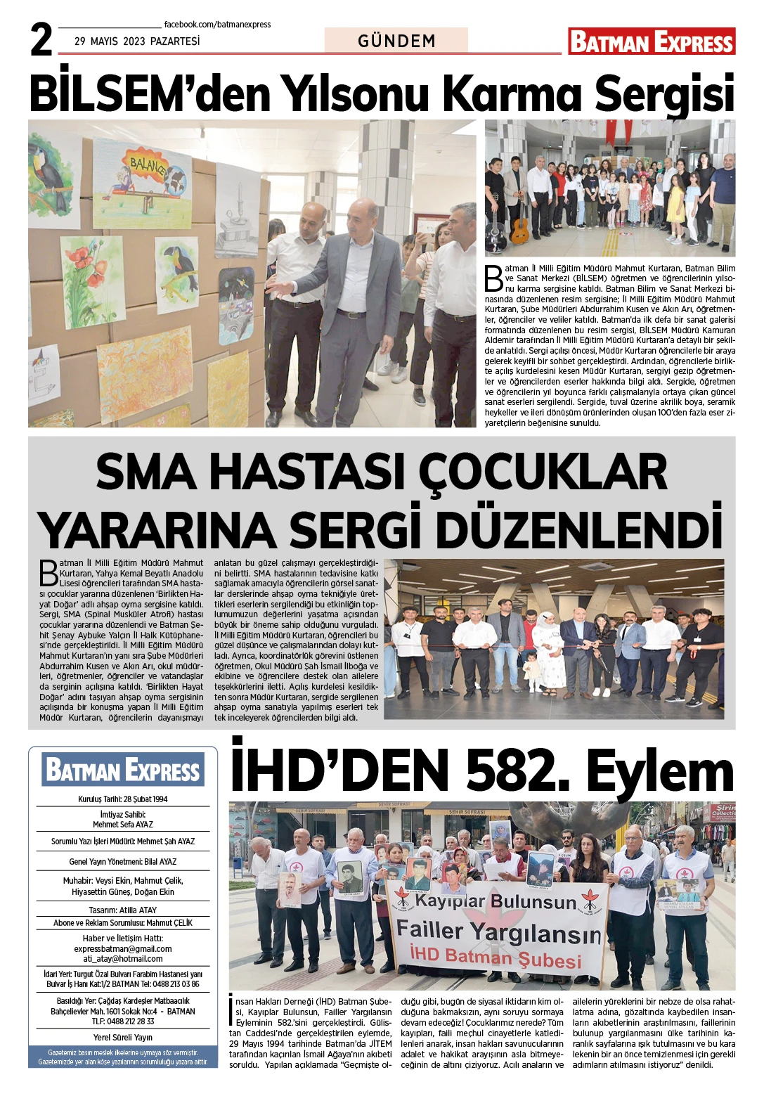 29 MAYIS 2023 PAZARTESİ