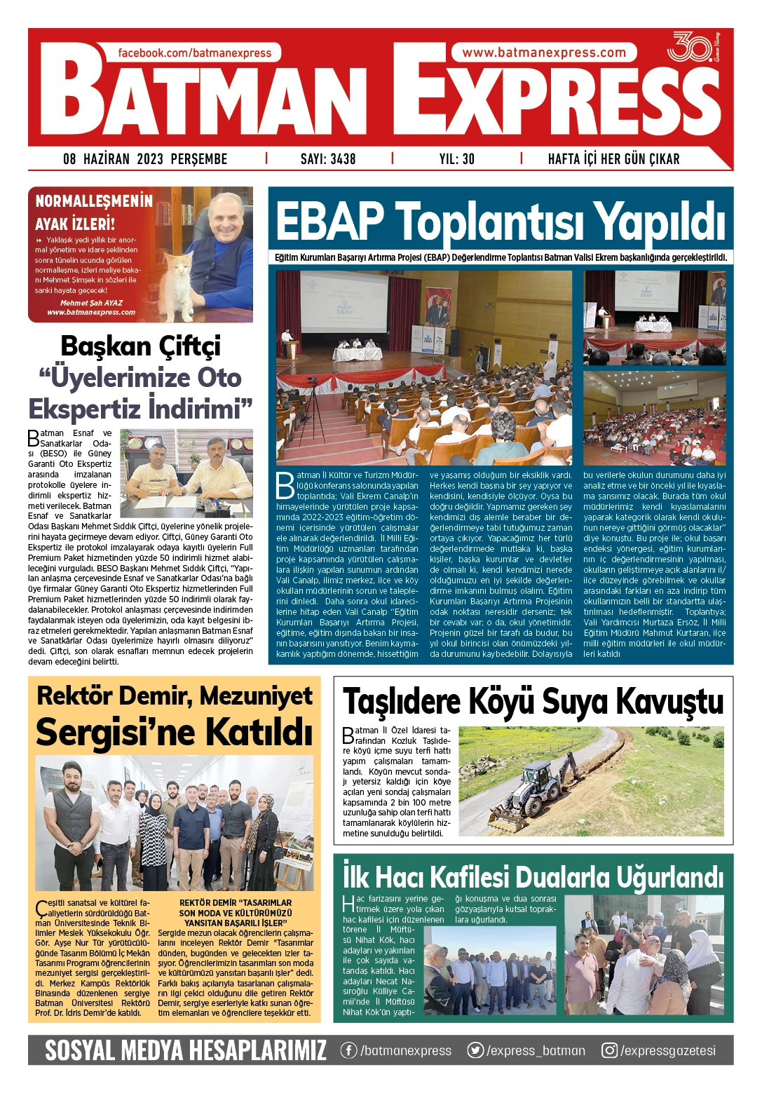 08 HAZİRAN 2023 PERŞEMBE