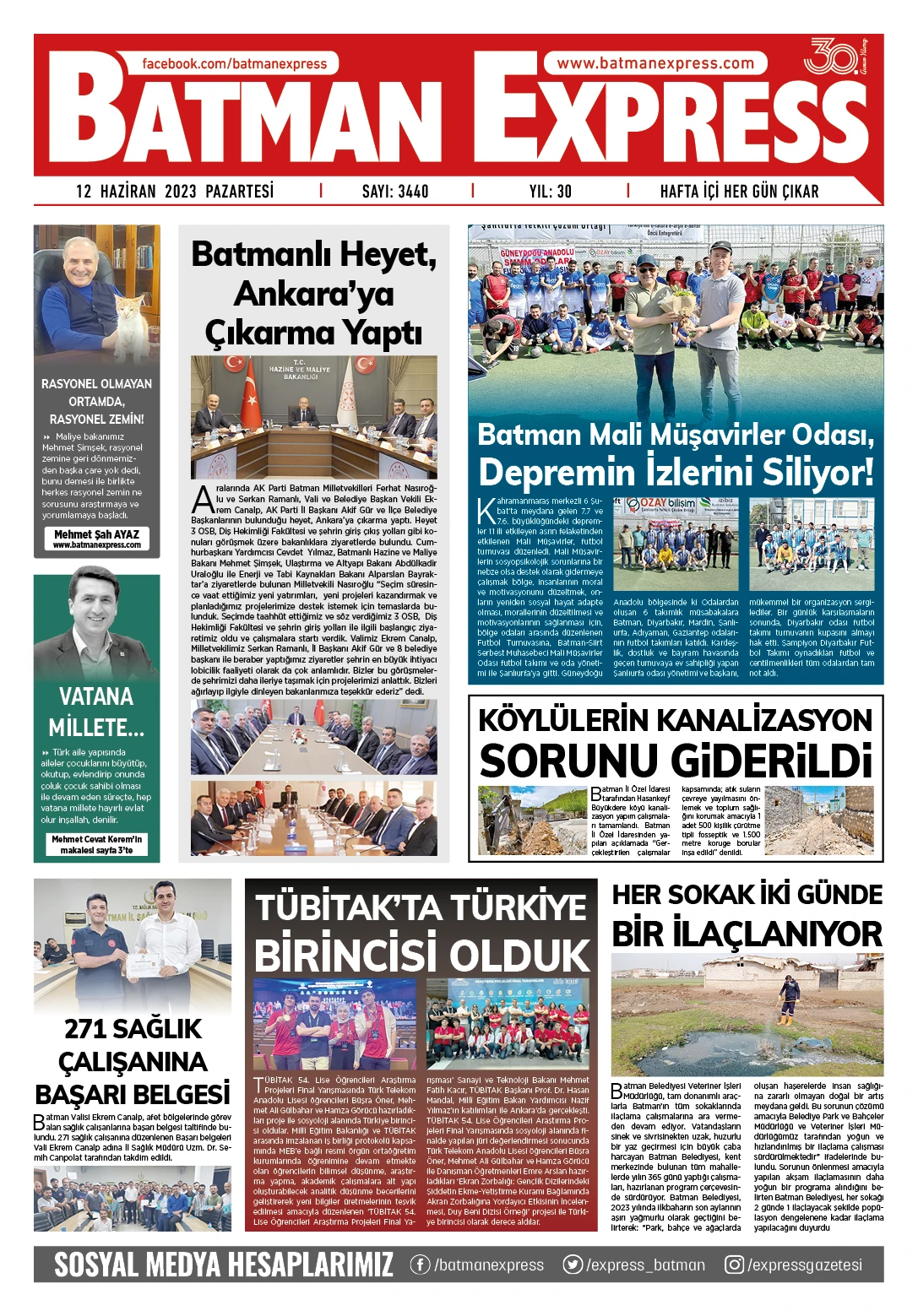 12 HAZİRAN 2023 PAZARTESİ