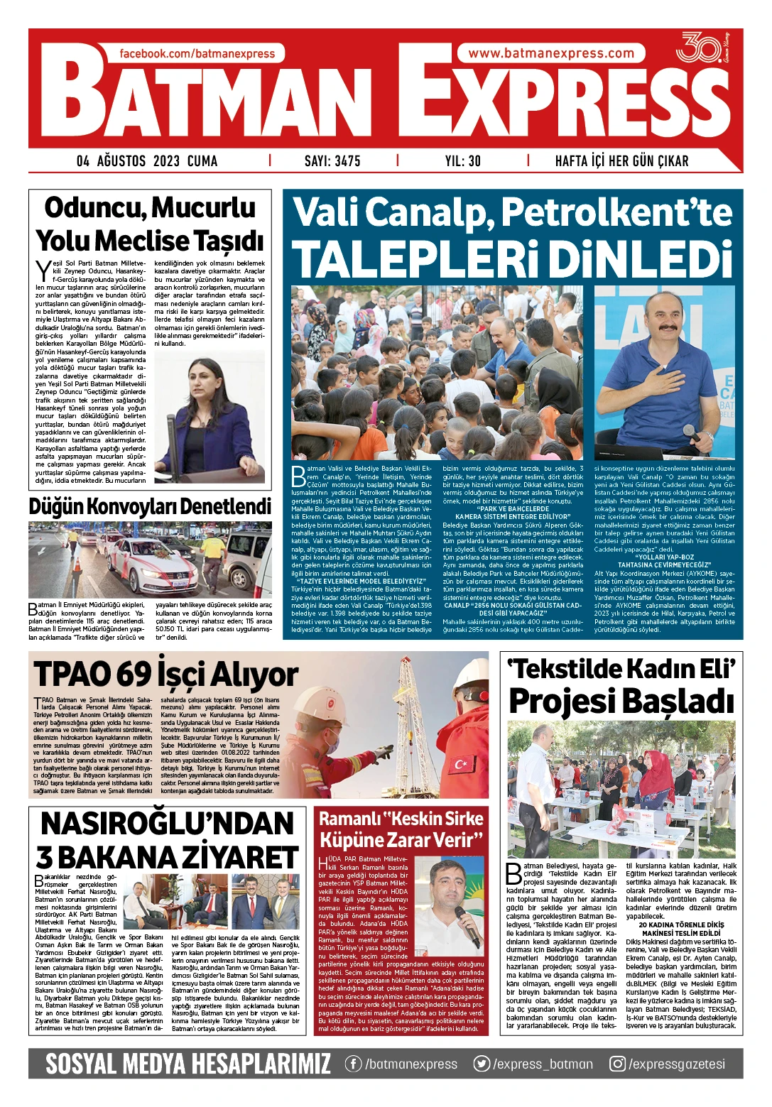 04 AĞUSTOS 2023 CUMA