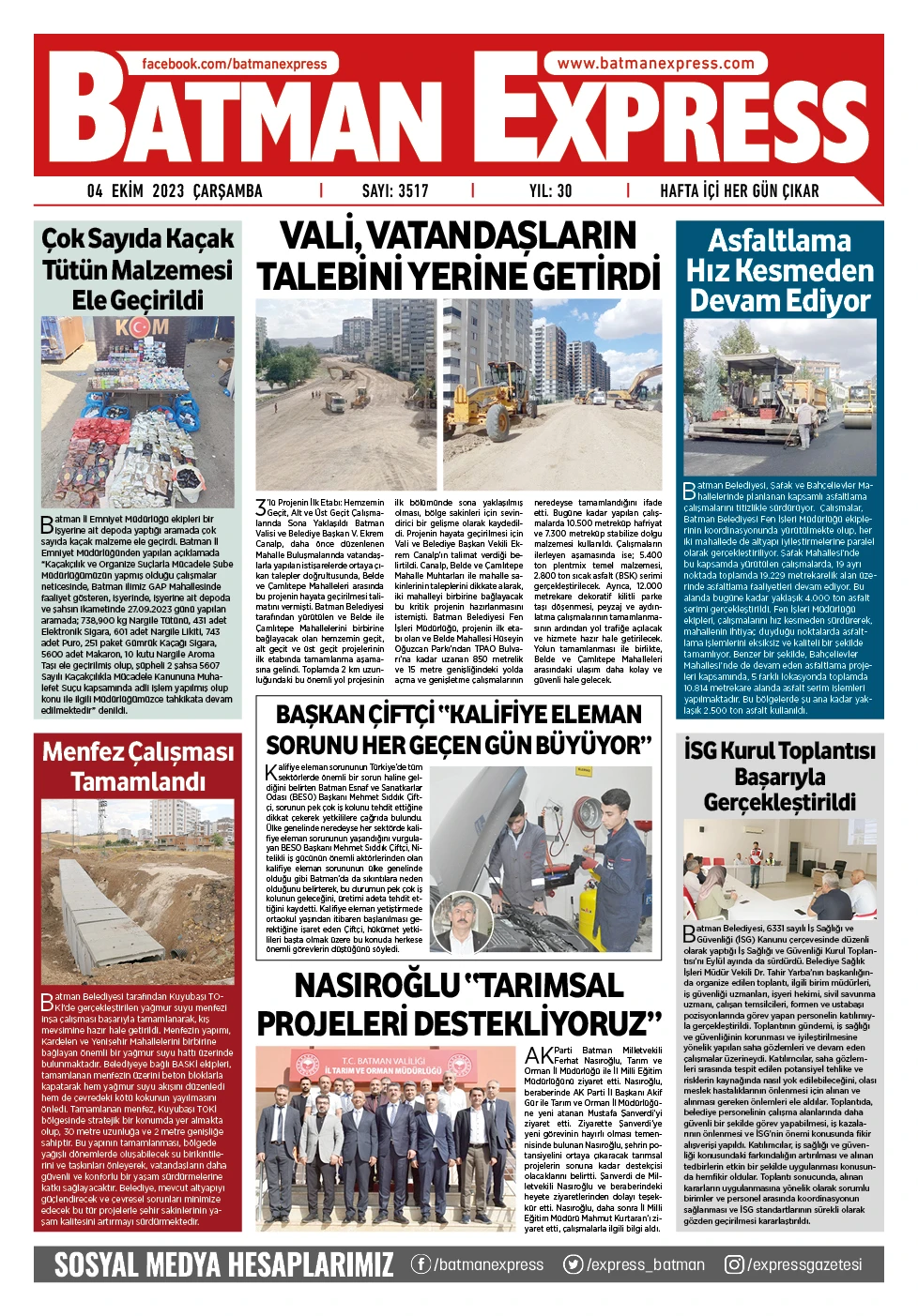 04 EKİM 2023 &Ccedil;ARŞAMBA