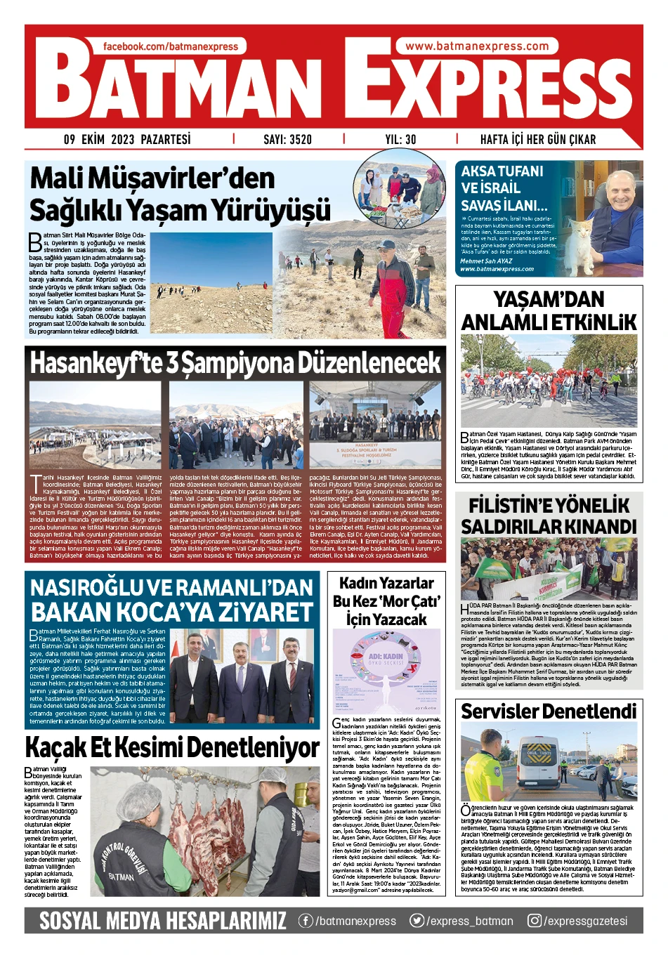 09 EKİM 2023 PAZARTESİ