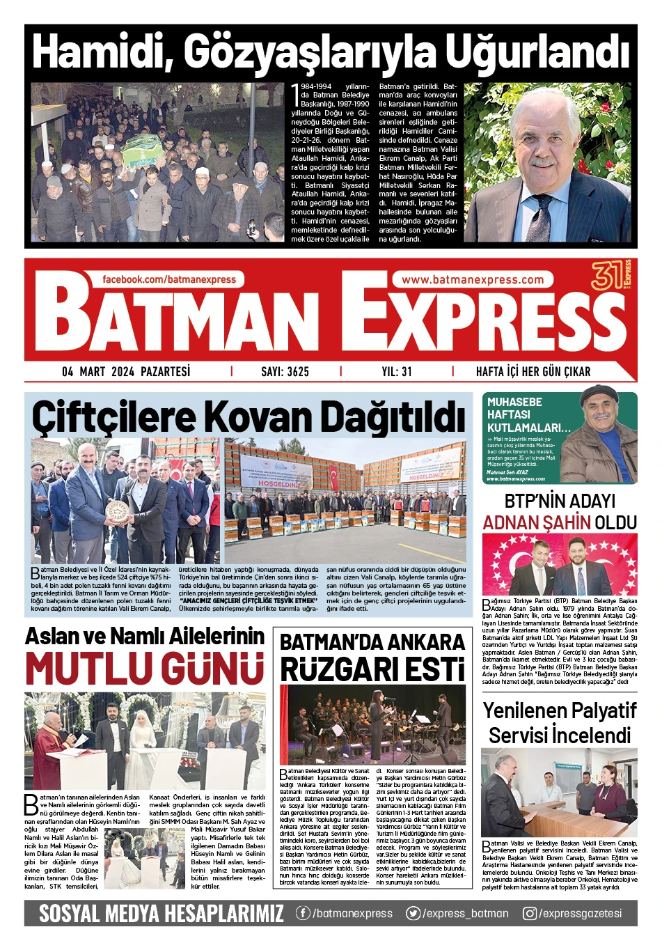 04 MART 2024 PAZARTESİ