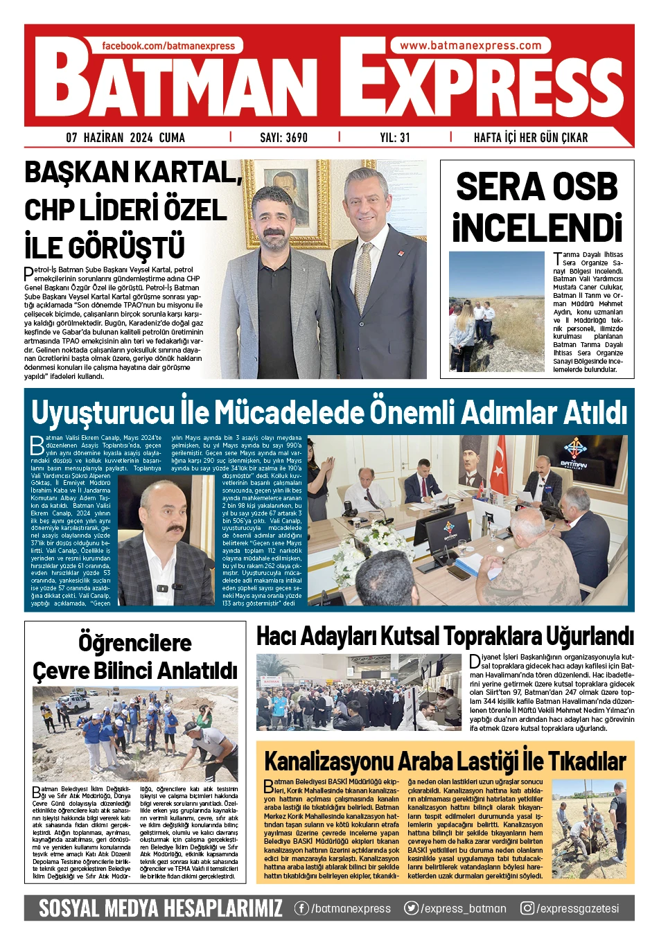 07 HAZİRAN 2024 CUMA