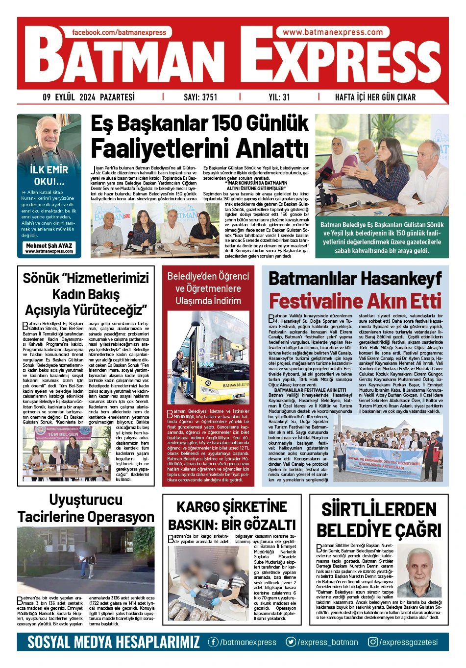 09 EYL&Uuml;L 2024 PAZARTESİ