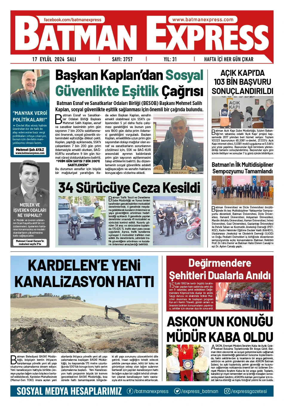 17 EYL&Uuml;L 2024 SALI