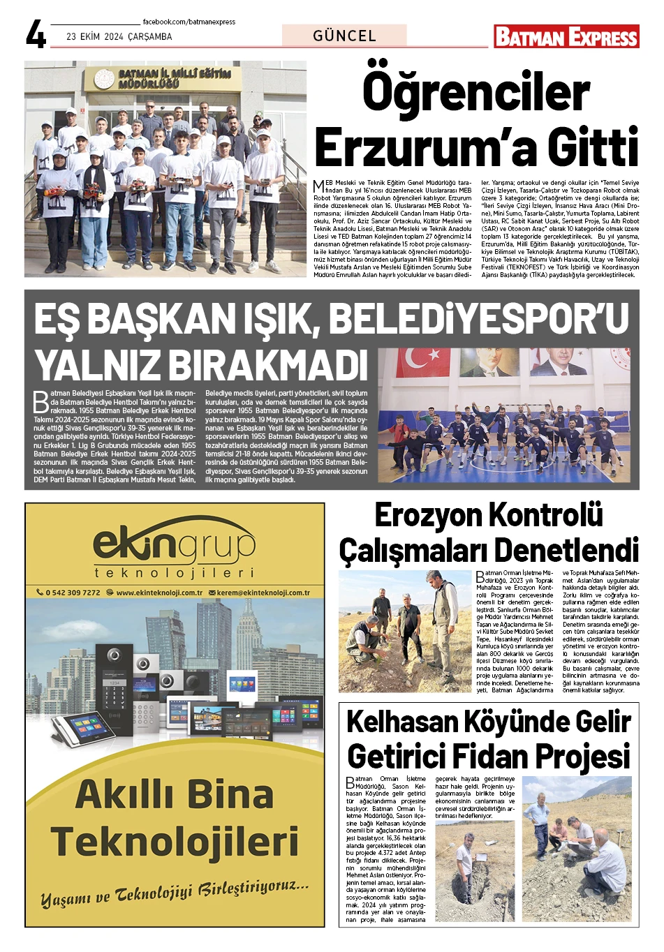 23 EKİM 2024 ÇARŞAMBA