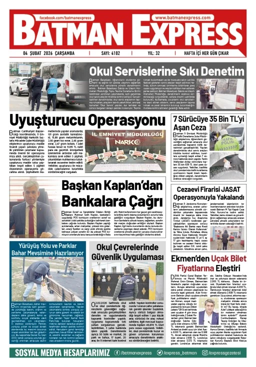 04 ŞUBAT 2026 ÇARŞAMBA