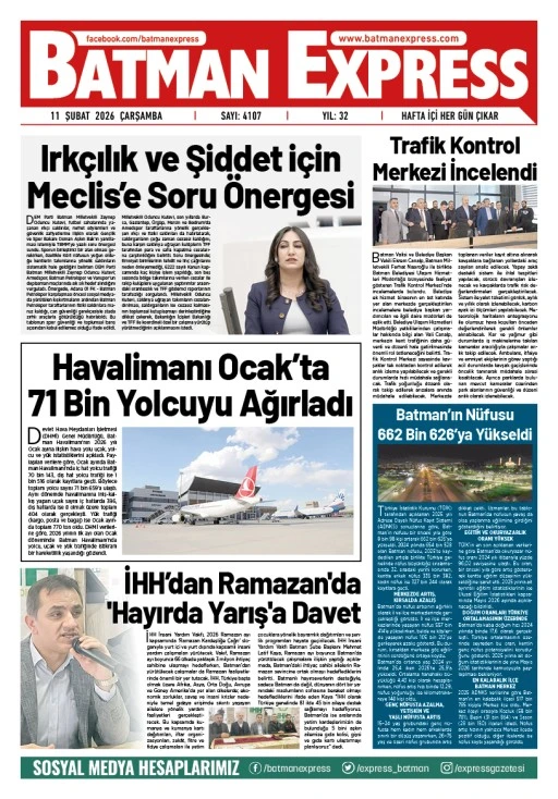 11 ŞUBAT 2026 ÇARŞAMBA