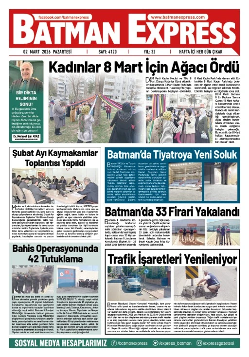 02 MART 2026 PAZARTESİ