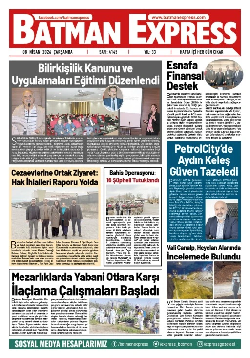 08 NİSAN 2026 ÇARŞAMBA