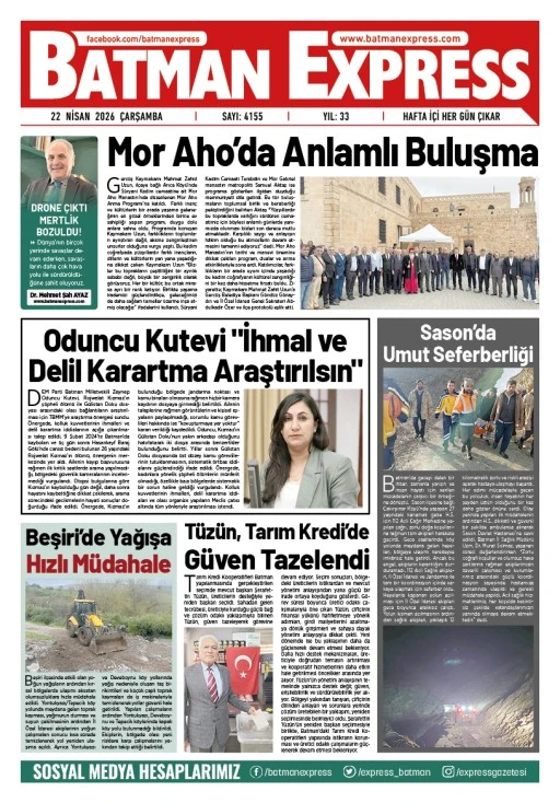 22 NİSAN 2026 ÇARŞAMBA