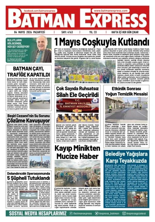 04 MAYIS 2026 PAZARTESİ