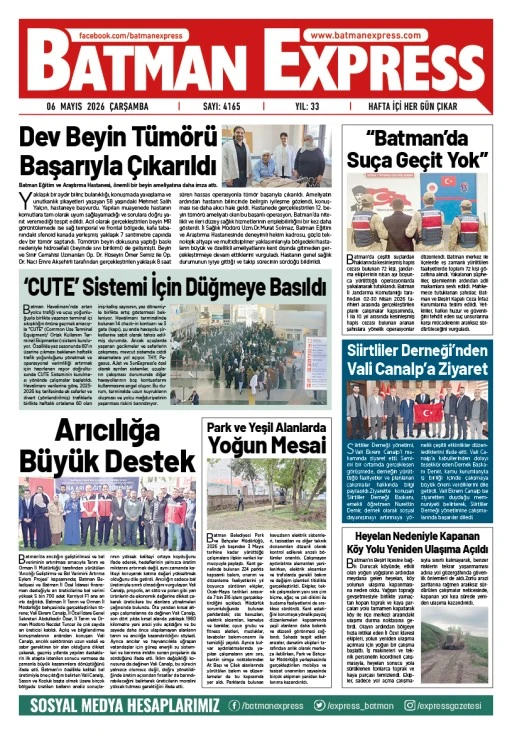 06 MAYIS 2026 ÇARŞAMBA