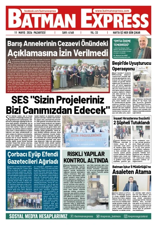 11 MAYIS 2026 PAZARTESİ