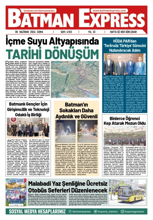 05 HAZİRAN 2026 CUMA