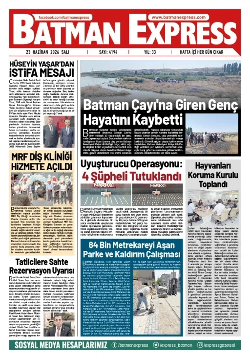 23 HAZİRAN 2026 SALI
