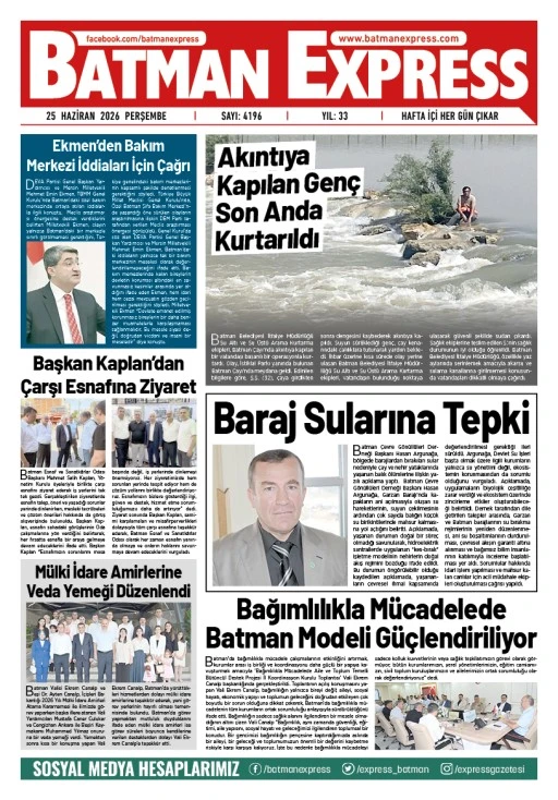 25 HAZİRAN 2026 PERŞEMBE
