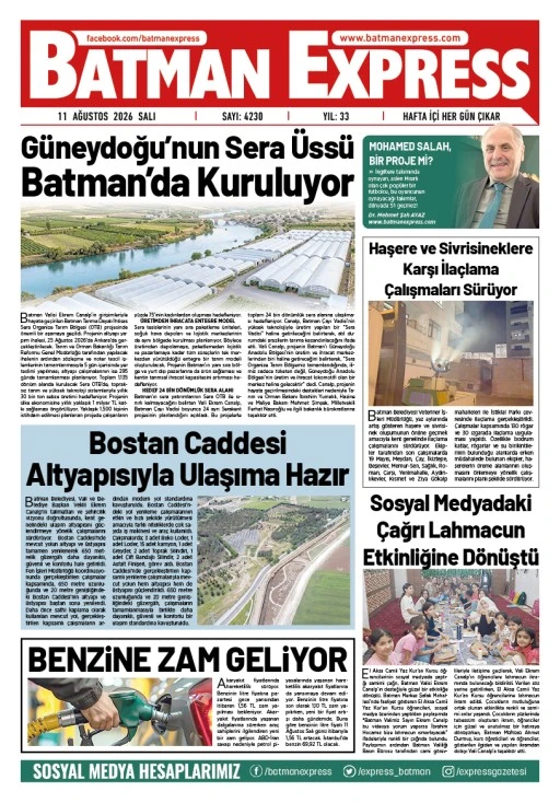 11 AĞUSTOS 2026 SALI