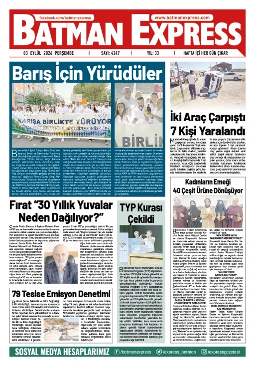 03 EYLÜL 2026 PERŞEMBE