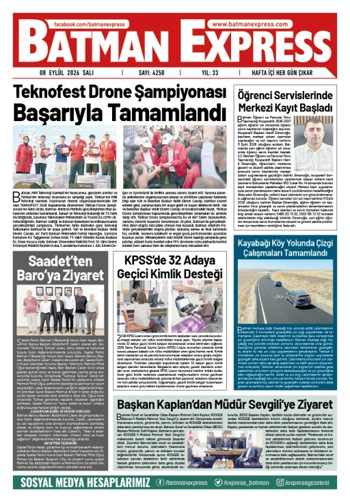 08 EYLÜL 2026 SALI