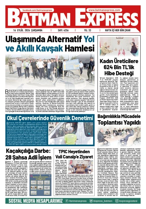 16 EYLÜL 2026 ÇARŞAMBA