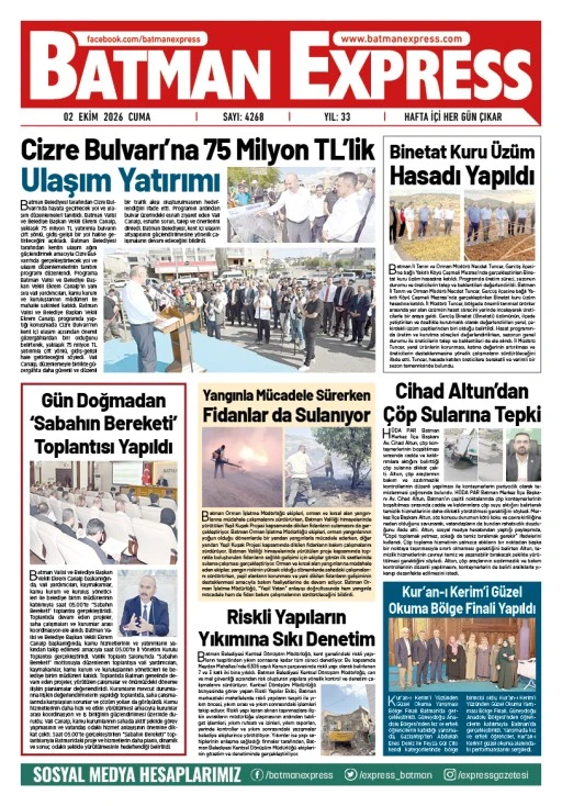 02 EKİM 2026 CUMA
