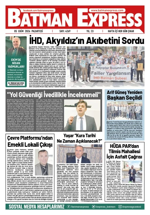05 EKİM 2026 PAZARTESİ