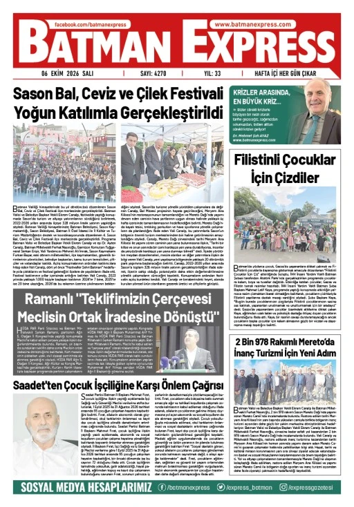 06 EKİM 2026 SALI