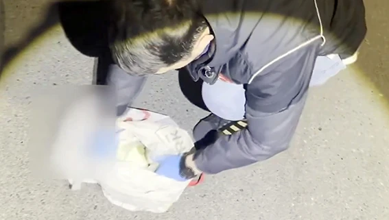 1 KİLO 76 GRAM TOZ ESRAR ELE GEÇİRİLDİ