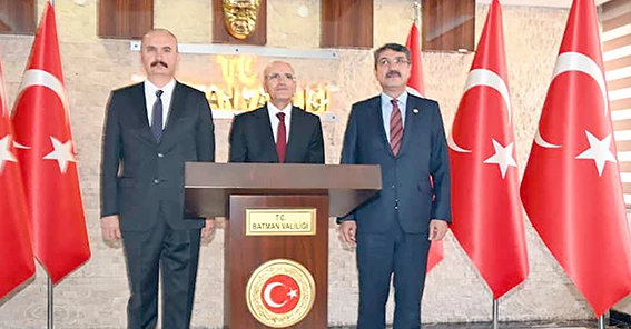 BAKAN ŞİMŞEK BATMAN’DA