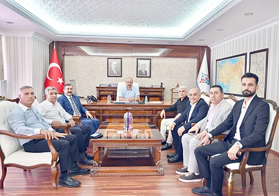 BAYAM-BİR Y&Ouml;NETİMİNDEN VALİ CANALP&rsquo;E ZİYARET