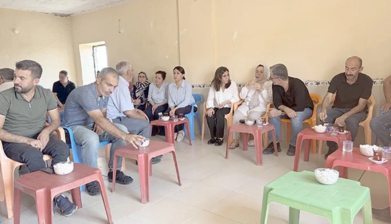 DEM PARTİ’DEN KOZLUK’A TAZİYE ZİYARETİ