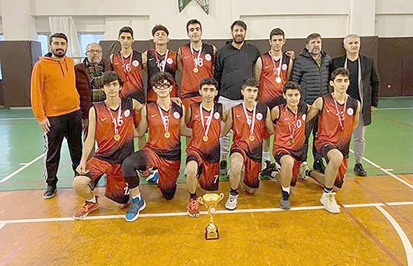 EĞİTİMSPOR&rsquo;DAN BASKETBOLDA BİR ŞAMPİYONLUK DAHA