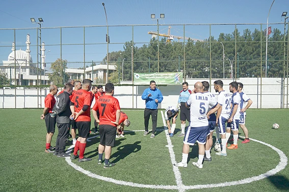 FUTBOL TURNUVASINDA KUPA SAHİBİNİ BULDU