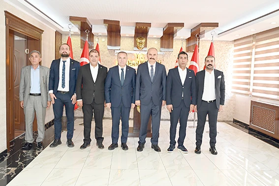 GENEL BAŞKAN ÇELEBİ’DEN VALİ CANALP’A ZİYARET