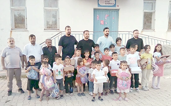 GERC&Uuml;Ş&rsquo;TE 40 &Ouml;ĞRENCİYE EĞİTİM DESTEĞİ
