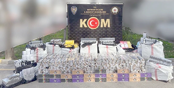 KA&Ccedil;AK SİGARA OPERASYONU: 28 BİN 360 PAKET ELE GE&Ccedil;İRİLDİ