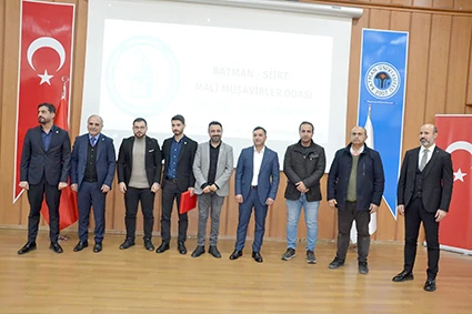 MALİ MÜŞAVİRLER RUHSATLARINI ALDILAR