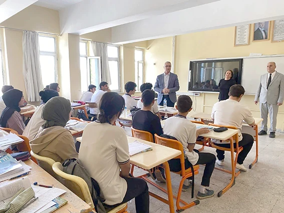 MÜDÜR CİĞER’DEN BAL’A ZİYARET